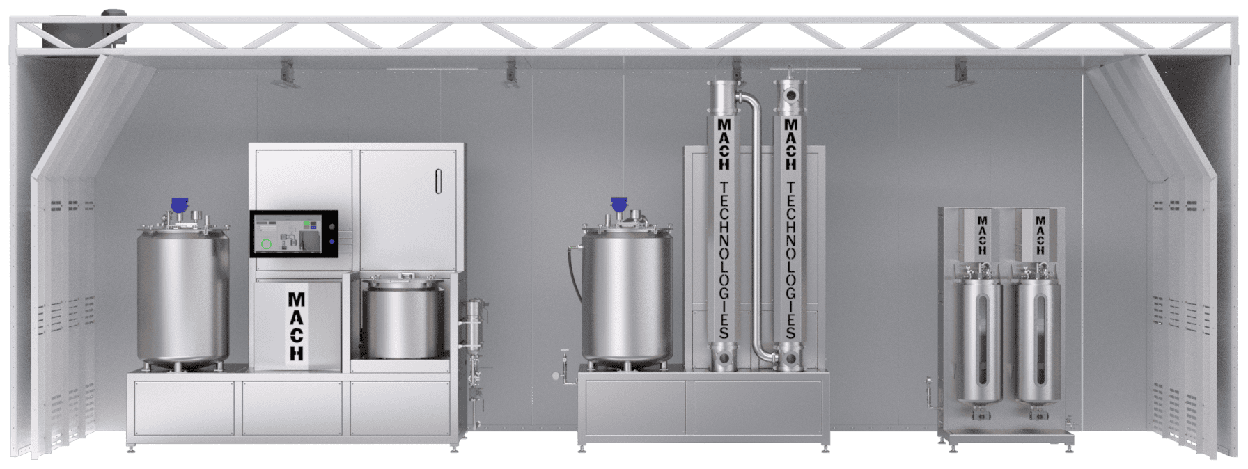 EES-X-1800 turnkey automated ethanol extraction system